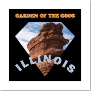 Garden of the gods, Illinois Posters and Art